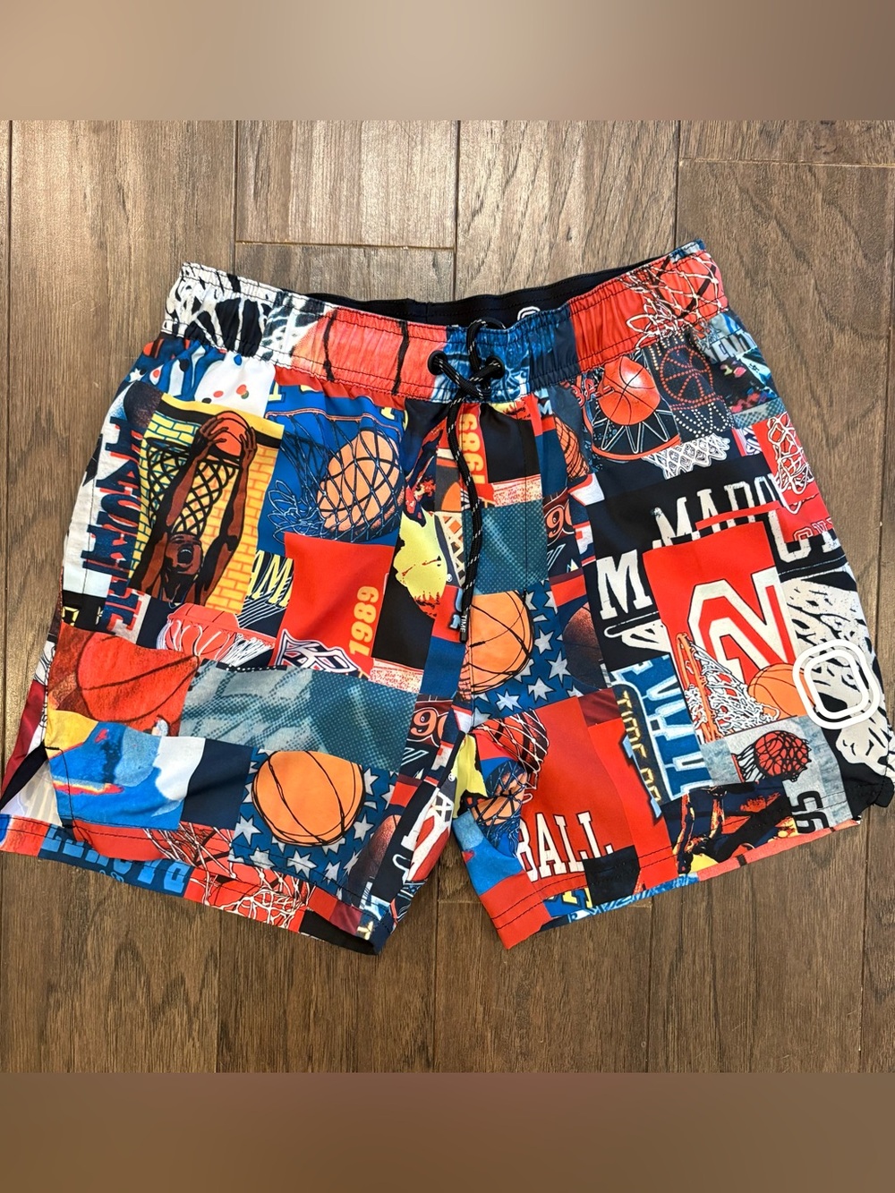 Boys Overtime Melo Vintage Performance Shorts Youth Large